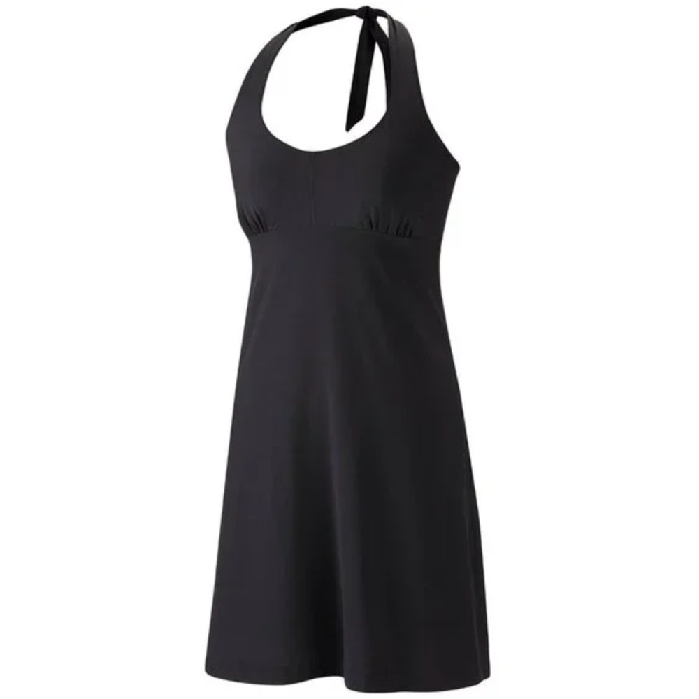 Columbia PFG Armadale Black Halter Athletic Dress • Atheleisure Active • XS 🗣